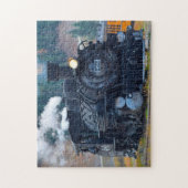 Puzzle Locomotive Durango Colorado. (Vertical)