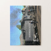 Puzzle Locomotive Durango Colorado. (Vertical)