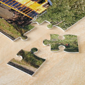 Puzzle locomotive ferroviaire de l'Alaska (Côté)