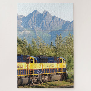 Puzzle locomotive ferroviaire de l'Alaska