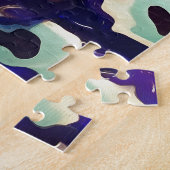 Puzzle L'Oeil Boncuk Turc Formé Amulet Bizarre Art (Côté)
