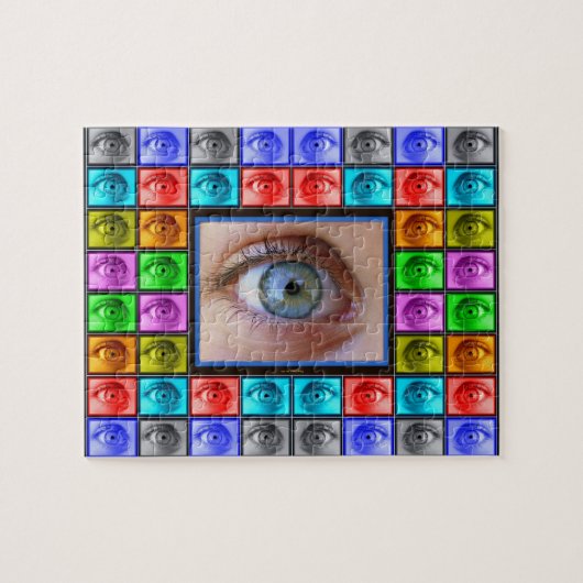 Puzzle L'oeil voient tout déconcerter (Horizontal)