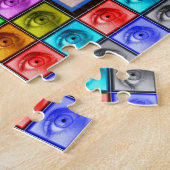 Puzzle L'oeil voient tout déconcerter (Côté)