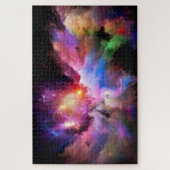 Puzzle L'oeuvre Cloud de SlipperyJoe abstraite surre vibr (Vertical)