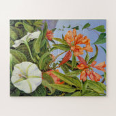 Puzzle L'oeuvre de Marianne North, A Javan Rhododendrum, (Horizontal)