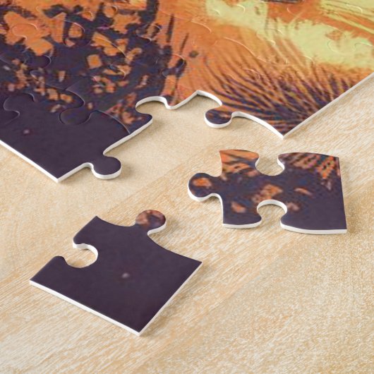 Puzzle L'Oeuvre Est La Récompense Femme Runner Mountains (Côté)