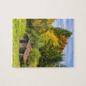Puzzle Logement Cabine dans les montagnes (Horizontal)