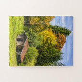 Puzzle Logement Cabine dans les montagnes (Horizontal)