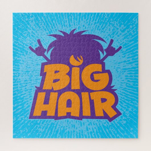 Puzzle Logo Big Hair Band (Vertical)