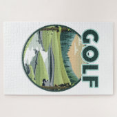 Puzzle logo de Golf Sports (Horizontal)