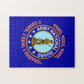 Puzzle Logo de la Garde nationale de l'Armée (Horizontal)