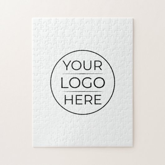 Puzzle Logo de marque d'entreprise moderne (Vertical)