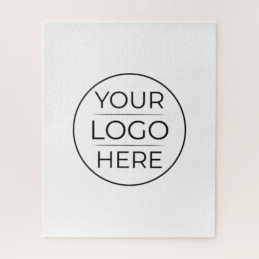 Puzzle Logo de marque d'entreprise moderne (Vertical)