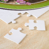 Puzzle Logo de voyage de la Polynésie française. (Côté)