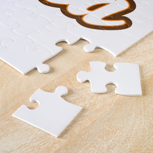 Puzzle Logo de voyage rétro Autriche (Côté)