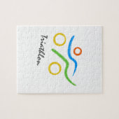 Puzzle Logo du triathlon (Horizontal)