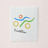 Puzzle Logo du triathlon (Vertical)