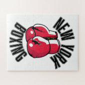 Puzzle logo New York Boxing (Horizontal)