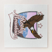 Puzzle Logo Rocky Mountains (Horizontal)