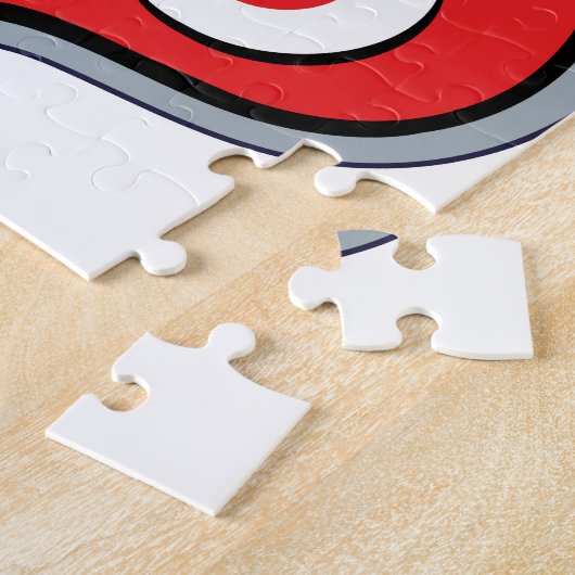 Puzzle Logo Route 66 (Côté)