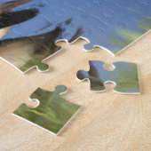 Puzzle L'Oie Du Canada Dans La Peinture À L'Huile D'Eau (Côté)