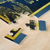 Puzzle L'oiseau bleu - couverture vintage (Côté)