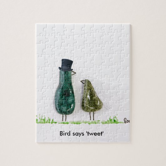 Puzzle L'oiseau dit 'tweet' (Vertical)