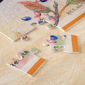 Puzzle L'oiseau Redstart (Côté)