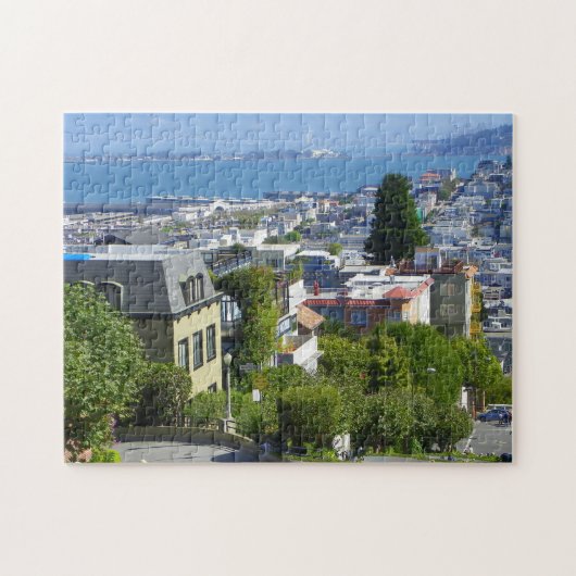 Puzzle Lombard Street San Francisco (Horizontal)