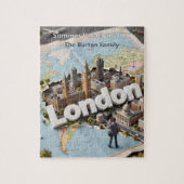 Puzzle London Family Vacation 3D Travel Trip Souvenir  (Vertical)