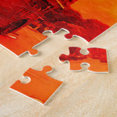 Puzzle London Red Bus & Big Ben Art Travel (Côté)