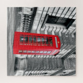 Puzzle London Red Phone Box - 20x20 - 676 pcs. (Horizontal)