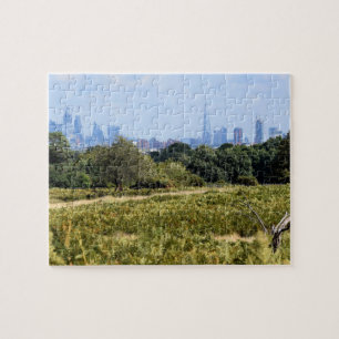 Puzzle London Skyline de Richmond Park - 8 x 10 pouces