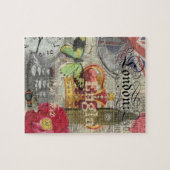 Puzzle Londres Angleterre Voyage Europe Vintage Art (Horizontal)