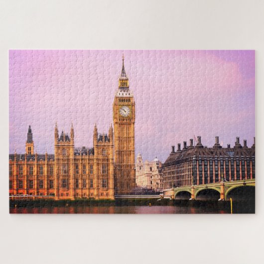 Puzzle Londres & Big Ben Clock, Westminster /Angleterre (Horizontal)