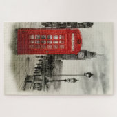 Puzzle Londres : cabine téléphonique (Horizontal)