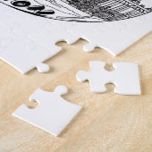 Puzzle Londres dans une boule de verre. (Côté)