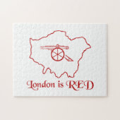 Puzzle Londres est rouge Arsenal  (Horizontal)