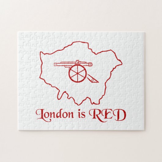Puzzle Londres est rouge Arsenal (Horizontal)