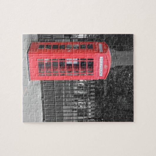 Puzzle Londres rouge Phonebox (Horizontal)