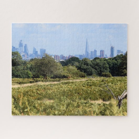 Puzzle Londres Skyline depuis Richmond Park - 16x20 pouce (Horizontal)