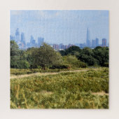 Puzzle Londres Skyline depuis Richmond Park - 20x20 pouce (Vertical)