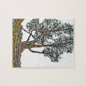 Puzzle Lonely Cypress (Horizontal)