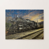 Puzzle Long train foncé (Horizontal)