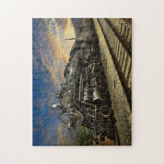 Puzzle Long train foncé (Vertical)