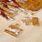 Puzzle "Longhorns du Texas", oeuvre d'art d'Olaf (Côté)