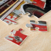 Puzzle Longue échelle sur le camion de pompiers (Côté)