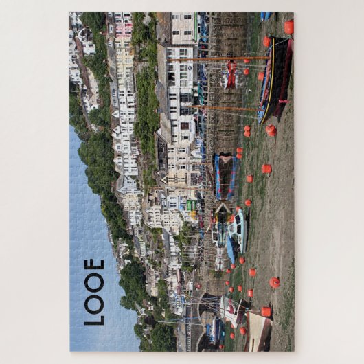 Puzzle Looe : Cornwall, Angleterre, Royaume-Uni (Vertical)