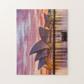 Puzzle L'Opéra de Sydney en Australie au coucher du solei (Vertical)