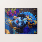 Puzzle Lord Krishna Indian God Deity (Horizontal)
